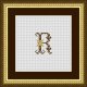 Letter R ”Limoges“