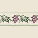 Vine Leaves and Grapes